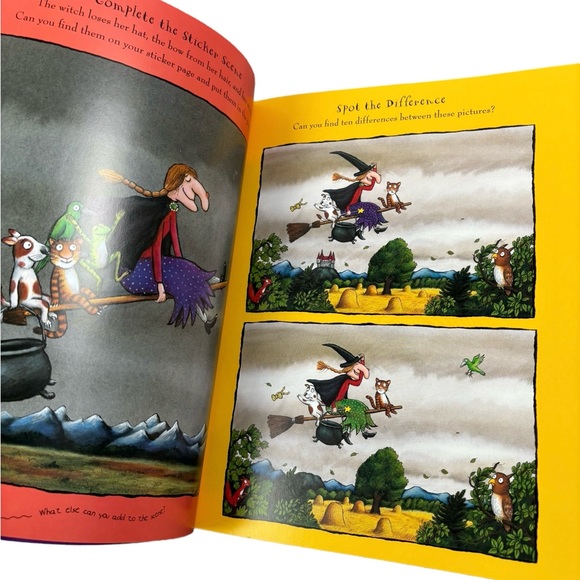 Room On The Broom Big Activity Book With 200 Stickers New - Picture 7 of 16